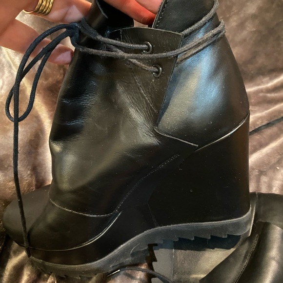 Metamorpoza platform wedge boots 40 - Picture 5 of 12
